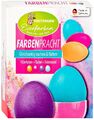 HEITMANN Oster Eier Farbe FARBENPRACHT Orange Pink Lila Türkis Handschuhe Beutel