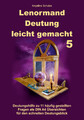 Lenormand Deutung leicht gemacht 5 | Angelina Schulze | Taschenbuch | 25 S.