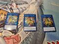 3x Yugioh Albtraumritter Einhorn RA01-DE043 Platinum Secret Rare 1st NEAR MINT