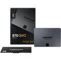 Festplatte 2TB intern SAMSUNG 870 QVO 2 TB SSD SATA 6 Gbps, 2,5 Zoll