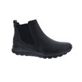 Rollingsoft Chelsea Boot, Foulardcalf (Glattleder), schwarz, Wechselfußbett 56.8