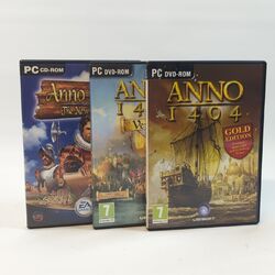 Anno 1404 Gold Edition, Venice Add On, Anno 1503 The New World, PC CD DVD Spiele