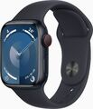 Apple Watch Series 9 41mm Cellular Aluminium mitternacht Sehr Gut – Refurbished