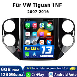 9.7'' Android 13 Autoradio Carplay Für VW Tiguan 1NF 2007-2016 GPS 4G BT 6+128GB