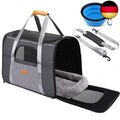 Katzentragetasche Hundetragetasche, Atmungsaktive Hundetasche Transportbox für 