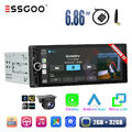 6.9" Android 13 Auto 2+32G Apple Carplay Autoradio GPS NAV RDS Wifi 1 DIN Kamera