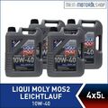 Liqui Moly MoS2 Leichtlauf 10W-40 4x5 Liter = 20 Liter