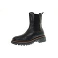 Tamaris Stiefelette Chelsea Boots Leder Schwarz Damen Schuhe Gr. 38