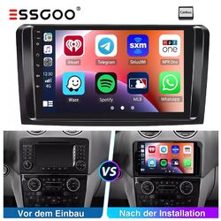 Android 13 Autoradio GPS Navi DAB+ Für Mercedes Benz ML/GL Klasse W164 X164 64GB