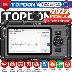 🔥TOPDON ArtiDiag 500s Autodiagnosetool OBD2 Scanner Auto 4 Systemcodeleser ABS