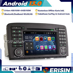 Android 13 Autoradio GPS DAB+Navi Carplay 8-Kern für Mercedes Benz R-Klasse W251