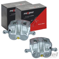 2X MAXGEAR BREMSSATTEL VOR DER ACHSE VORNE PASSEND FÜR HYUNDAI TERRACAN