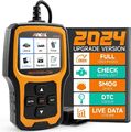 2024 ANCEL AD410 Profi KFZ OBD2 Diagnosegerät Auto Scanner Fehler Auslesegerät