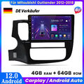 Für Mitsubishi Outlander 2012-2018 Carplay Android 12 Autoradio GPS NAVI 4G WIFI