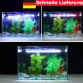 LED Aquarium Mondlicht Lampe Weiß Blau Wasserdicht Marine Beleuchtung Dimmbare