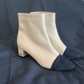 Chanel Stiefeletten Gr.39 beige