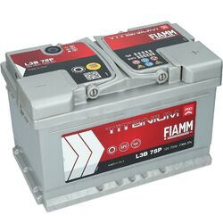 FIAMM TITANIUM PRO 12V 75Ah Autobatterie Starterbatterie ersetzt 70Ah 77Ah 80Ah