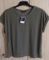 wunderschönes Shirt Bluse Janina oliv moosgrün leicht  Gr. 42 - neu