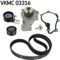 SKF VKMC 03316 Wasserpumpe Zahnriemensatz für CITROEN FORD PEUGEOT VOLVO FIAT