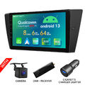 CAM+DAB+Für BMW E90-E93 Android 13 6+64 8-Core 9" Autoradio GPS Navi CarPlay RDS