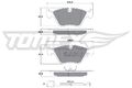 TOMEX Brakes Bremsbelagsatz Scheibenbremse TX 10-691 für BMW 5er E34 Touring 7er