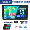 Für Hyundai i30 GD 2012-2016 2+32G Carplay Android 13 Autoradio GPS RDS DAB+ Kam