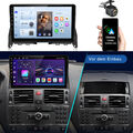 4G+64G Android 13 Carplay 8-Kern Autoradio Für Mercedes Benz C Klasse W204 S204