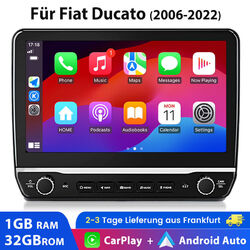 Carplay Android13 Autoradio GPS Nav Für Fiat Ducato Citroen Jumper Peugeot Boxer