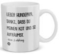 Bester Hundepapa Tasse Herrchen Geschenk Hundeliebe Welpe Kaffeetasse Hund