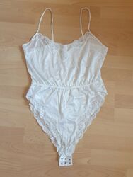 DDR Dessous Body Spitze Dederon Gr. 38/40  Nylon Slip Unterwäsche 80er