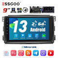 64G Android 13 Auto CarPlay Autoradio GPS Nav RDS Cam Für Smart Fortwo 451 05-10