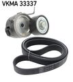 SKF Keilrippenriemensatz VKMA 33337 für OPEL CROSSLAND P17 P2QO CORSA P2JO LPG 1