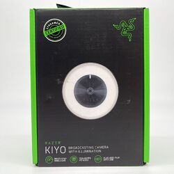 Razer Kiyo – Streaming-Kamera mit Ringlicht (USB-Webcam, 720p HD-Video, 60 FPS, 