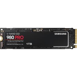 SAMSUNG 980 Pro SSD 1 TB interne Festplatte intern M.2 2280 NVMe PCIe 4.0 x4 NEU