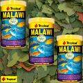 (€ 12,00 / L) Tropical Malawi Flakes ,Flockenfutter, 3x 1000ml ( 3x1L )