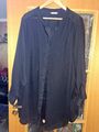 H&M Longbluse Gr. 52/54 in Schwarz 