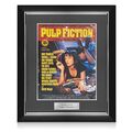 Von Uma Thurman signiertes Pulp-Fiction-Poster. Deluxe-Rahmen