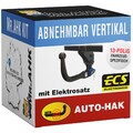 Für VW Passat B6 05-10 AutoHak Anhängerkupplung vert. abnehmbar 13polig spezi.