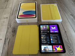 Apple iPad 10. Generation (2022) 64GB [10,9" WiFi + Cellular] gelb - WIE NEU