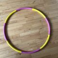 Hula Hoop Reifen Fitness Erwachsene Hoopdance Bauchtrainer 8 Teile Schaumstoff