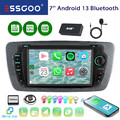 DAB+ Android 13 32G Autoradio Carplay USB Für Seat Ibiza MK4 IV 6J 6P 2009-2013