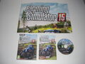 LANDWIRTSCHAFTSSIMULATOR 15-teilig DVD Rom 2015 Farm Sim - SCHNELLER VERSAND