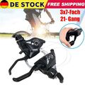 2x Fahrrad Schalthebel Altus MTB V-Brake für Shimano 3x7-fach 21-Gang Schaltung