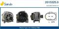 SANDO 2015325.0 Lichtmaschine Generator 180A 12V für VW TOURAN (1T1, 1T2)