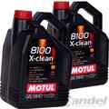 2x5L MOTUL X-CLEAN 5W40 SYNTHESE passend für MB 229.51 RN0710 RN0700 VW 505.00