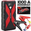 Auto Starthilfe Jump Starter 20000mAh KFZ Powerbank 1000A Ladegerät Booster 12V