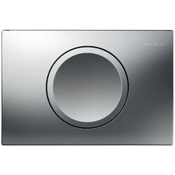 Geberit Betätigungsplatte Delta11 für UP100 WC Platte mattchrom 115.120.46.1