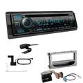 Kenwood CD-Receiver Autoradio DAB+ Bluetooth für Ford Focus II Facelift silber