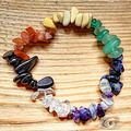 Splitter - Armband, Edelstein - Armband, Chakra - Steine, Regenbogen