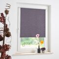 ourdeco® Klemmfix Rollo Seitenzugrollo Verdunkelung ohne Bohren 150 cm Anthrazit